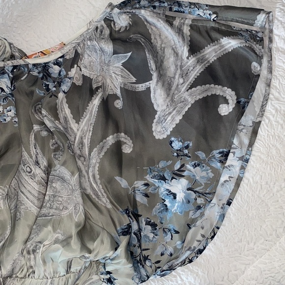 Soft Surroundings Floral Fit & Flare Maxi Dress - Picture 9 of 13